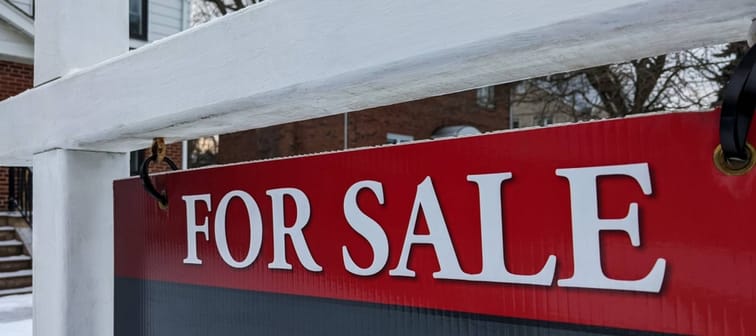 For sale sign in Toronto