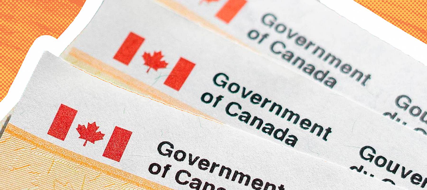retirement, benefits, Canadian cheques
